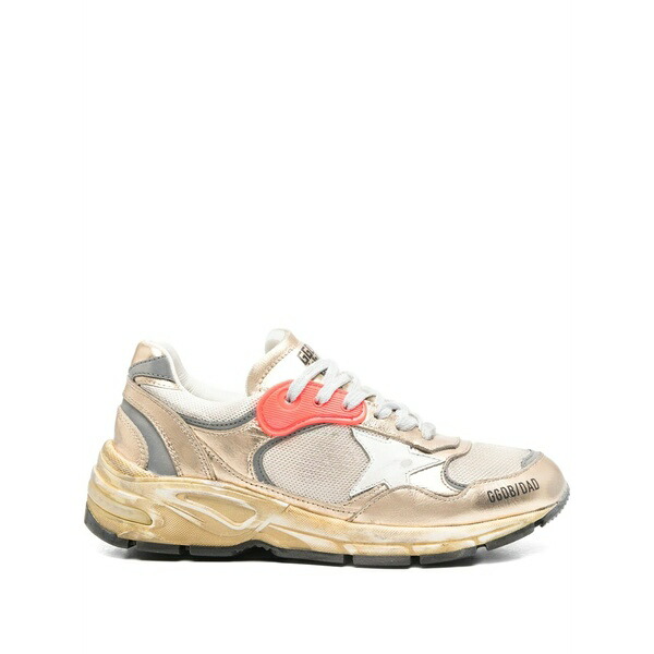 ゴールデングース レディース スニーカー シューズ Dad-star metallic sneakers Neutrals｜asty