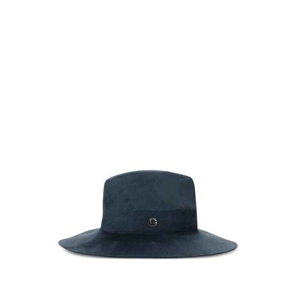 ロロピアーナ レディース 帽子 アクセサリー Wide-brim fedora hat Blue|asty