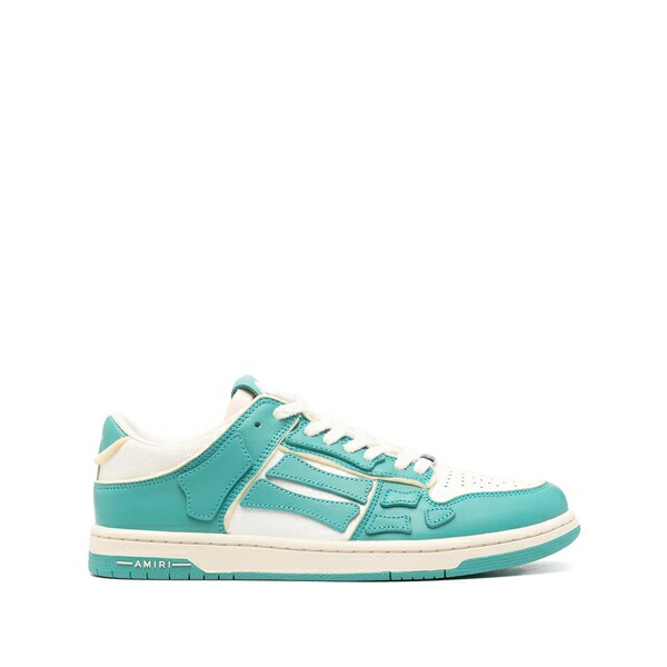 アミリ メンズ スニーカー シューズ Collegiate skel leather sneakers Blue