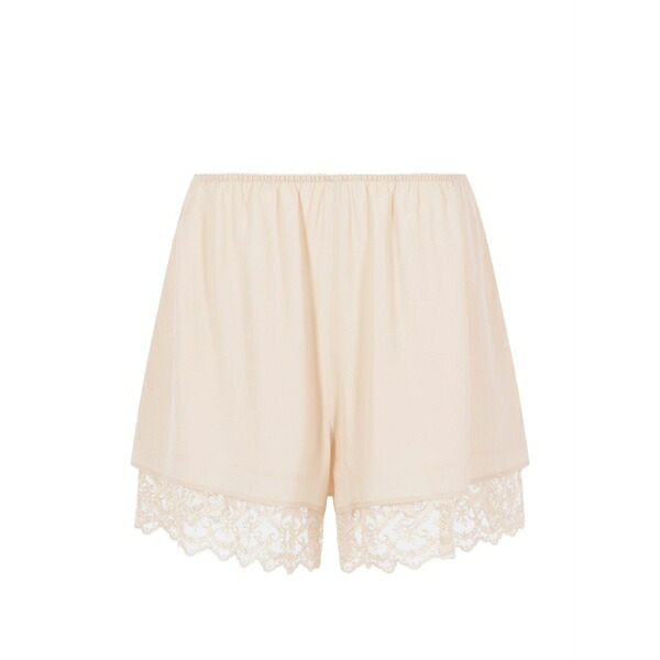 シモーネ・ロシャ レディース カジュアルパンツ ボトムス Lace-trim shorts Neutrals｜asty 60,940円