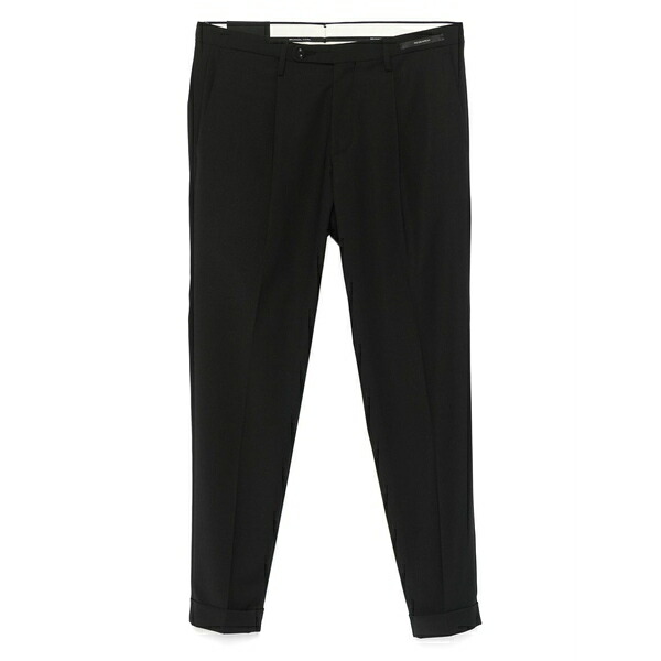 マイケル 電話を掛ける メンズ 心地好いズボン下 ボトムス Tailored trousers Black