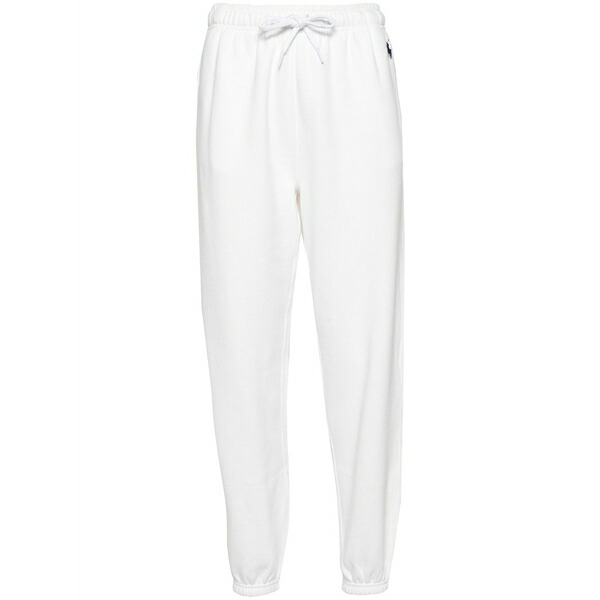 ラルフローレン レディース カジュアルパンツ ボトムス Embroidered-logo track pants White