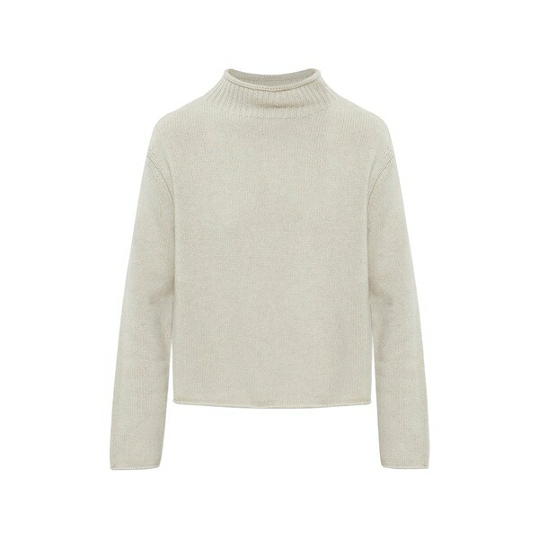 リサ・ヤン レディース 編み物\u0026プルオーバー アウター Funnel-neck sweater Neutrals