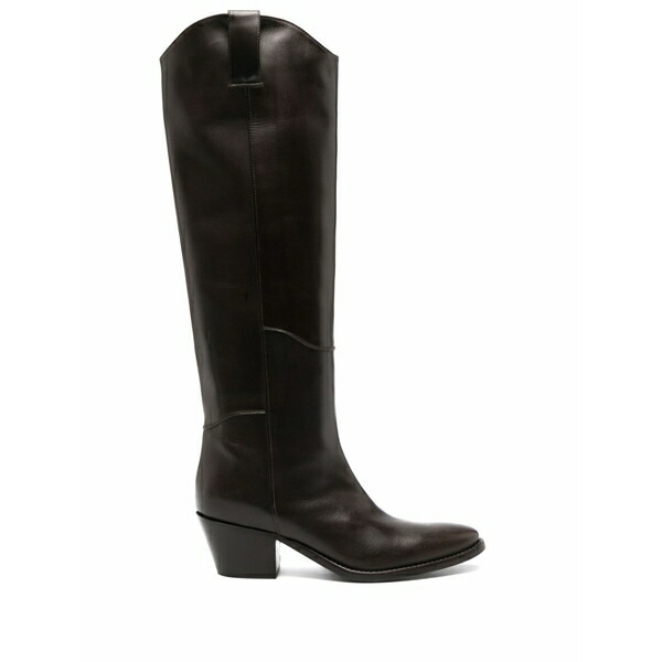 パロッシュ レディース ブーツ シューズ 65粍 knee-high leather boots  Brown