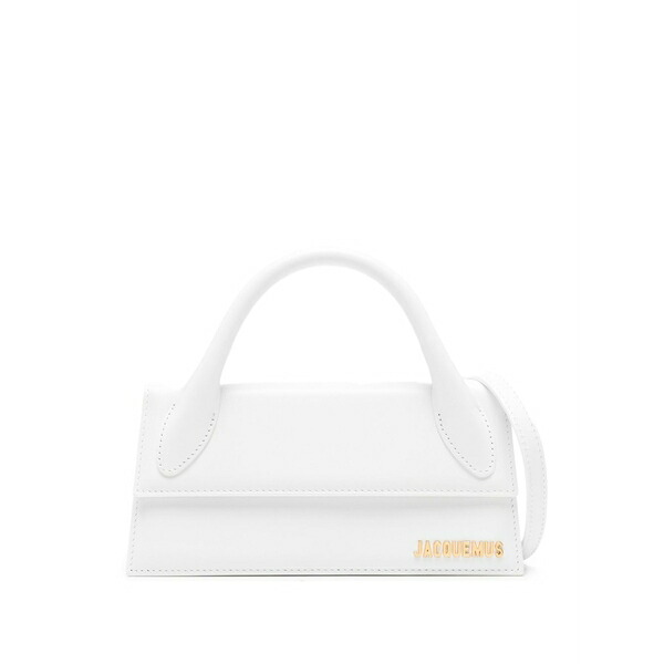 ジャクエムス レディース トートバッグ バッグ Long chiquito tote bag White