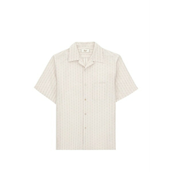フォルテラ メンズ プルオーバー トップス Prequel striped shirt Neutrals
