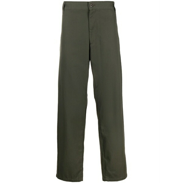 鉄道車両ハート形 メンズ 心地好いズボン下 ボトムス Calder mid-rise wide-leg jeans Green