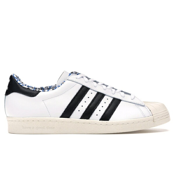 adidas アディダス メンズ スニーカー  【adidas Superstar 80s Have A Good Time】  大きさ US_12(30.0糎) Footwear White/Core Black/Chalk White