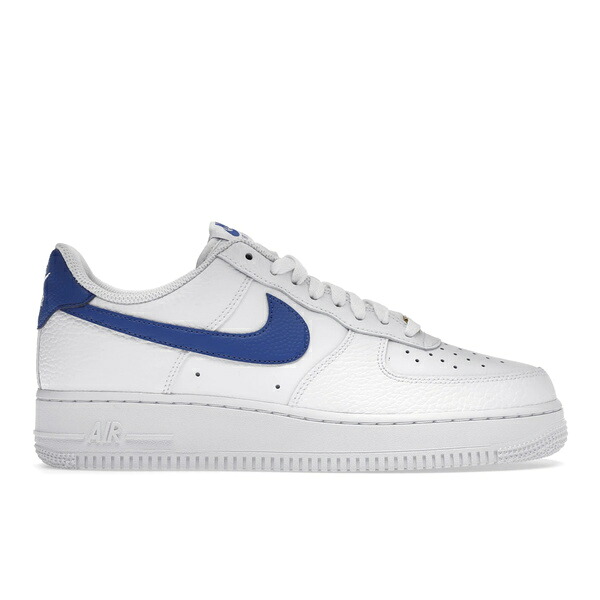 Nike ナイキ メンズ スニーカー  【Nike Air Force 1 Low White Royal Blue】  大きさ US_7(25.0珊) White/White-Game Royal