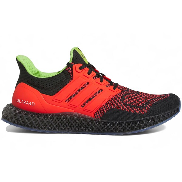 adidas アディダス メンズ スニーカー  【adidas Ultra 4D Rich Mnisi】  大きさ US_10.5(28.5珊) Core Black/Bright Red/Semi Solar Green