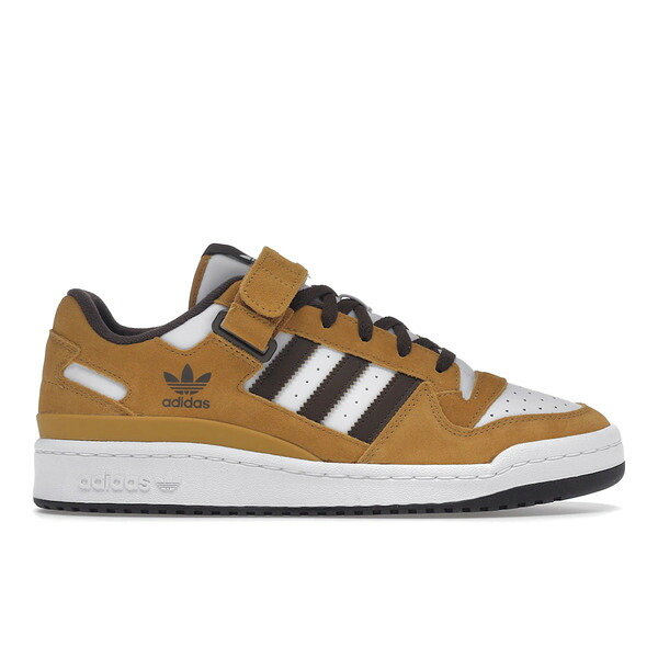 adidas アディダス メンズ スニーカー  【adidas Forum Low Mesa】  大いさ US_6.5(24.5糎) White/Mesa/Dark Brown