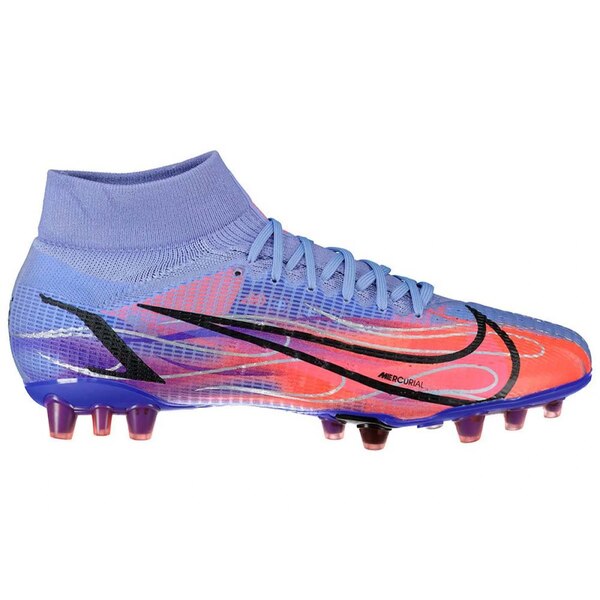 Nike ナイキ メンズ スニーカー  【Nike Mercurial Superfly 8 FG Kylian Mbappe Flames (Purple Sole)】  大きさ US_8.5(26.5珊) Light Thistle/Indigo Burst/Bright Crimson/Metallic Silver