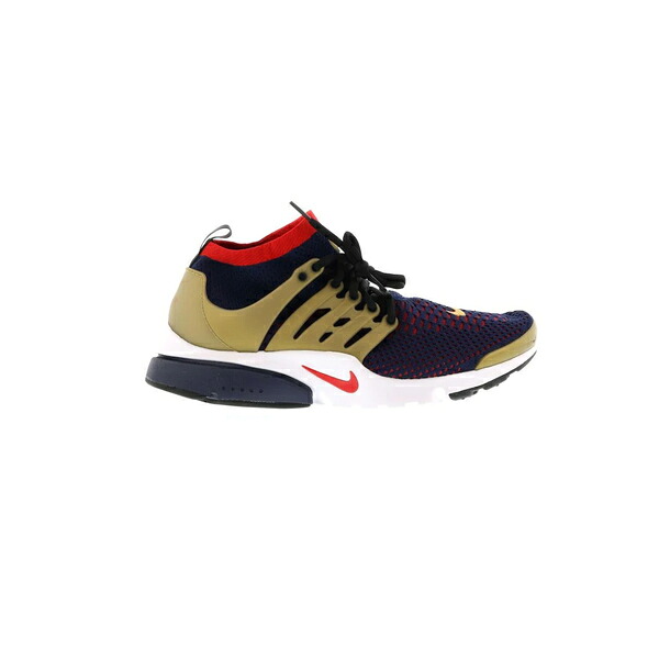 Nike ナイキ メンズ スニーカー  【Nike Air Presto Ultra Flyknit Olympic】  大きさ US_8.5(26.5珊) College Navy/Comet Red-Metallic Gold