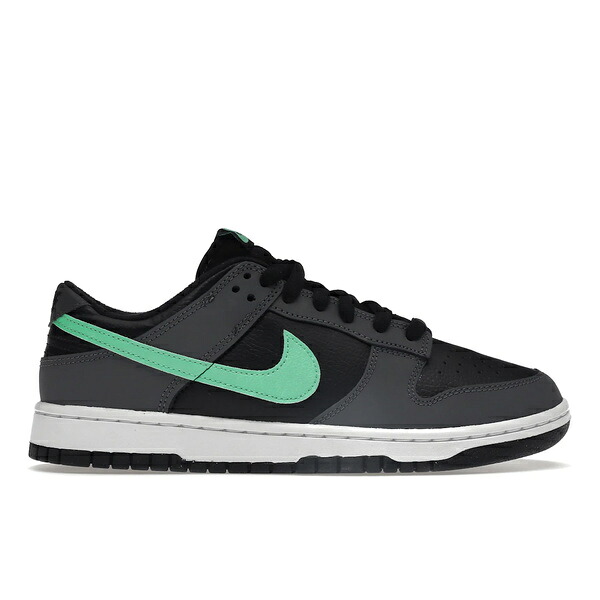 Nike ナイキ メンズ スニーカー  【Nike Dunk Low Retro Green Glow】  大いさ US_12.5(30.5糎) Black/Dark Grey/Green Glow/White