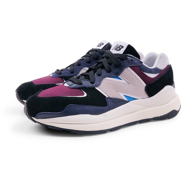 New Balance ニュー平衡にする メンズ スニーカー  【New Balance 57/40 DAHOOD Navy Maroon (Special Box)】  大いさ US_5.5(23.5糎) Navy/Blue-Maroon-Grey
