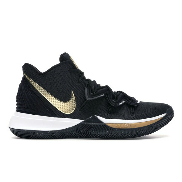 Nike ナイキ メンズ スニーカー  【Nike Kyrie 5 Black Metallic Gold】  大きさ US_M_13 Black/Metallic Gold-White