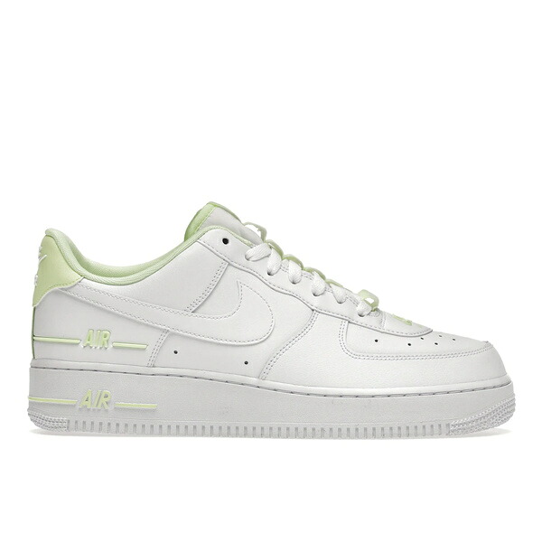 Nike ナイキ メンズ スニーカー  【Nike Air Force 1 Low Double Air Low White Barely Volt】  大きさ US_9(27.0珊) White/White-Barely Volt