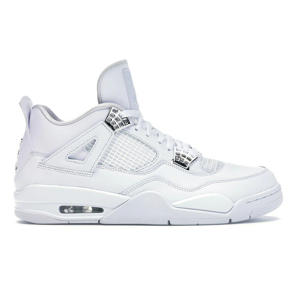 Jordan ジョーダン メンズ スニーカー  【Jordan 4 Retro Pure Money (2017)】  大きさ US_11.5(29.5珊) White/Metallic Silver-Pure Platinum