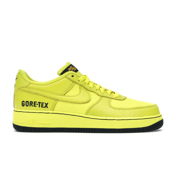 Nike ナイキ メンズ スニーカー  【Nike Air Force 1 Low Gore-Tex Dynamic Yellow】  大いさ US_10(28.0糎) Dynamic Yellow/Black