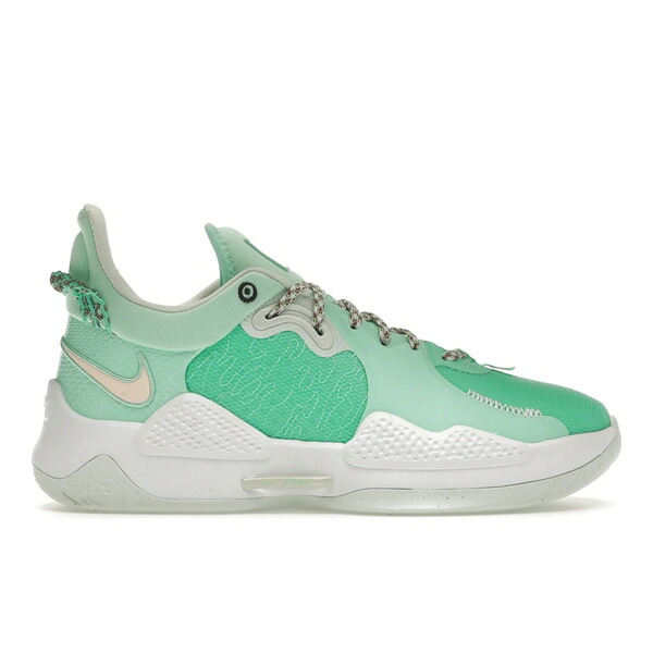 Nike ナイキ メンズ スニーカー  【Nike PG 5 Play for the Future】  大いさ US_6(24.0糎) Green/White-Translucent