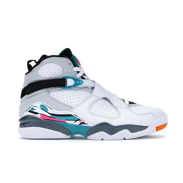 Jordan ジョーダン メンズ スニーカー  【Jordan 8 Retro South Beach】  大いさ US_12(30.0糎) White/White-Turbo Green-Neutral Grey