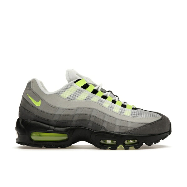 Nike ナイキ メンズ スニーカー  【Nike Air Max 95 OG Neon (2015)】  大きさ US_7.5(25.5珊) Black/Volt-Medium Ash-Dark Pewter