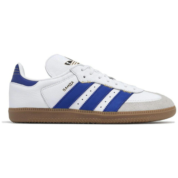 adidas アディダス メンズ スニーカー  【adidas Samba OG Oversized Logo Cloud White】  大きさ US_9(27.0糎) Cloud White/Semi Lucid Blue/Gold Metallic