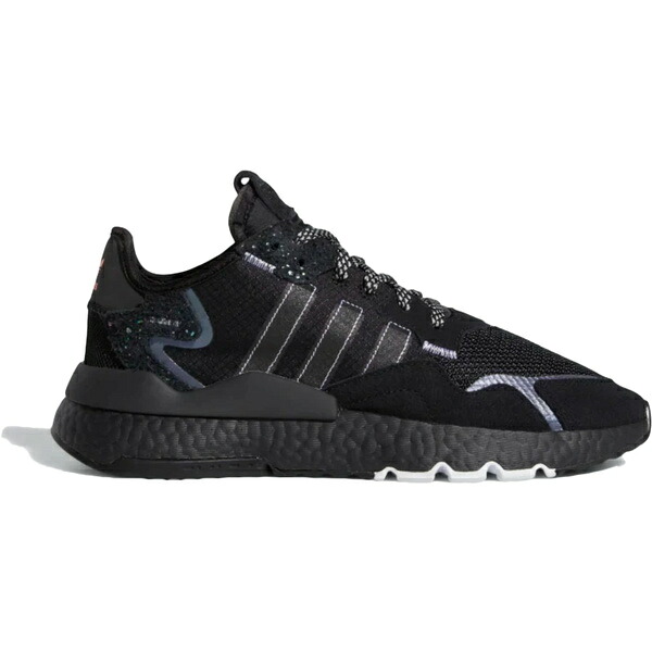 adidas アディダス メンズ スニーカー  【adidas Nite Jogger Core Black Could White】  大きさ US_11(29.0珊) Core Black/Cloud White/Solar Orange