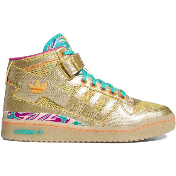 adidas アディダス メンズ スニーカー  【adidas Forum Mid Carnival】  大いさ US_9(27.0糎) Gold Metallic/Gold Metallic/Gold Metallic