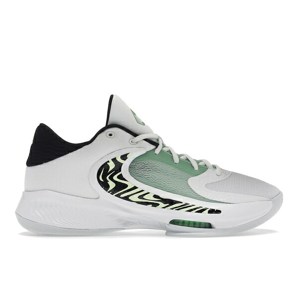 Nike ナイキ メンズ スニーカー  【Nike Zoom Freak 4 Greek Coastline】  大いさ US_M_13 White/Black/Barely Volt