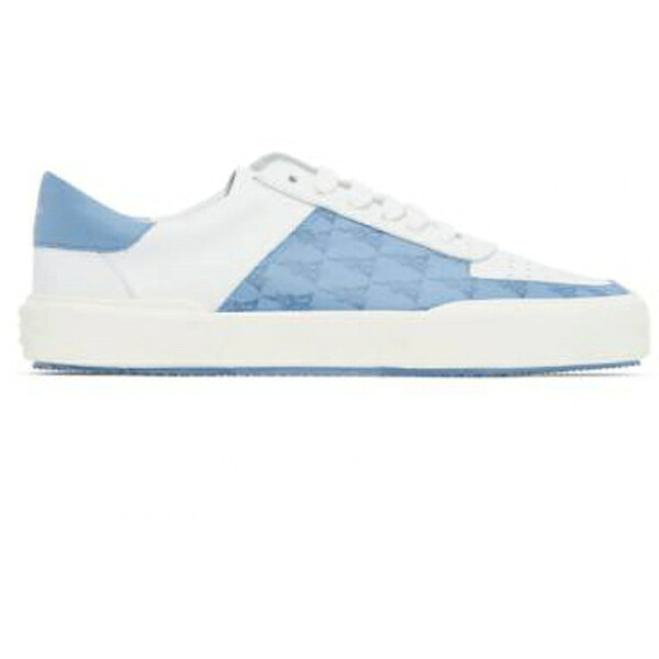 AMIRI アミリ メンズ スニーカー  【AMIRI Dagger Monogram Low Sneaker Colbat/White】  大きさ US_8(26.0珊) Cobalt / White