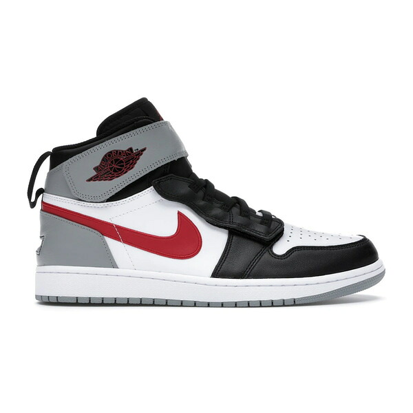 Jordan ジョーダン メンズ スニーカー  【Jordan 1 High FlyEase Black Particle Grey Gym Red】  大いさ US_8(26.0糎) Black/White-Particle Grey-Gym Red