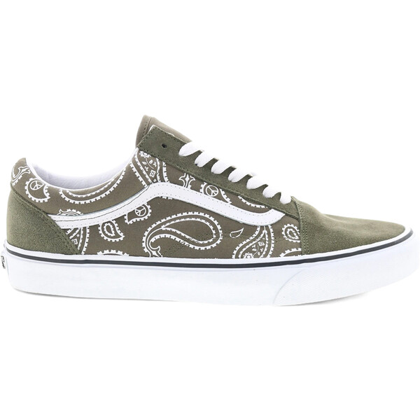 Vans バンズ メンズ スニーカー  【Vans Old Skool Peace Paisley Grape Leaf】  大きさ US_M_4 Grape Leaf/True White