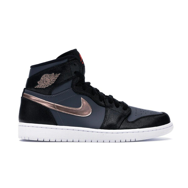 Jordan ジョーダン メンズ スニーカー  【Jordan 1 Retro Bronze Medal】  大きさ US_8.5(26.5珊) Black/Metallic Red Bronze-Dark Grey-White-Infrared 23