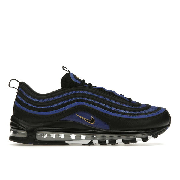 Nike ナイキ メンズ スニーカー  【Nike Air Max 97 Inter Black Hyper Royal】  大いさ US_10.5(28.5糎) Black/Hyper Royal/White/Metallic Gold