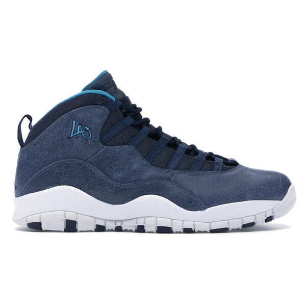 Jordan ジョーダン メンズ スニーカー  【Jordan 10 Retro Los Angeles】  大きさ US_10.5(28.5珊) Ocean Fog/Blue Lagoon-Midnight Navy