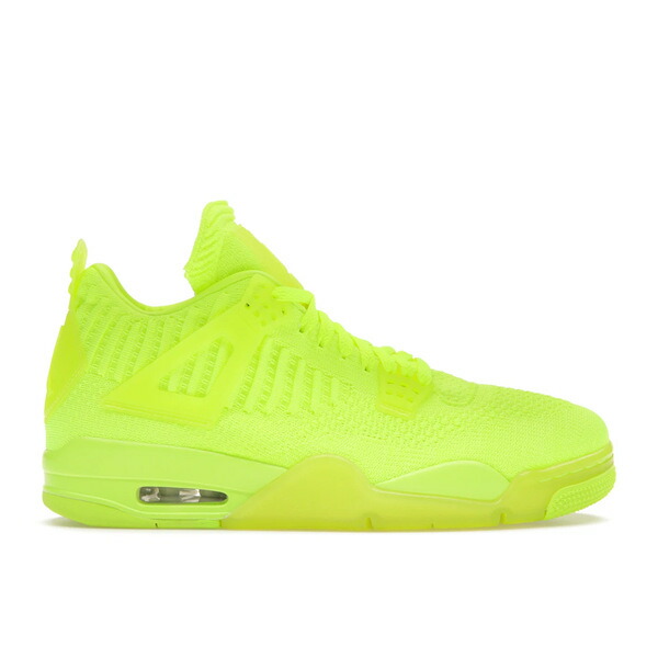 Jordan ジョーダン メンズ スニーカー  【Jordan 4 Retro Flyknit Volt】  大きさ US_10.5(28.5珊) Volt/Black-Volt