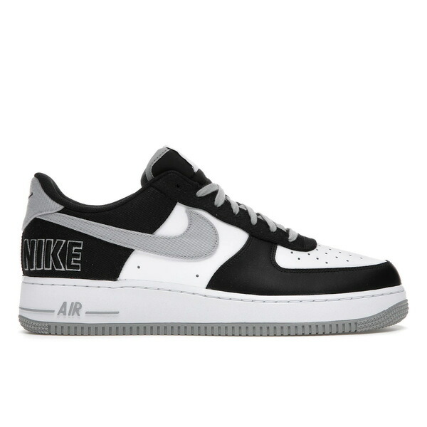 Nike ナイキ メンズ スニーカー  【Nike Air Force 1 Low \u002707 EMB Raiders Black White】  大きさ US_10.5(28.5珊) Black/Flat Silver-White
