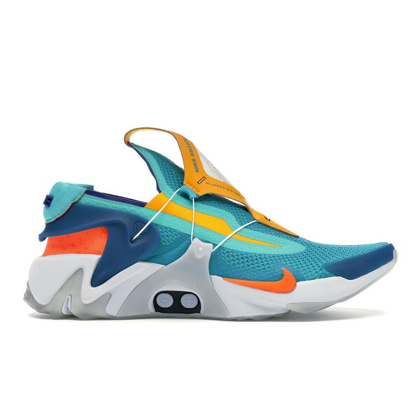 Nike ナイキ メンズ スニーカー  【Nike Adapt Huarache Hyper Jade (US Charger)】  大いさ US_8(26.0糎) Hyper Jade/Total Orange