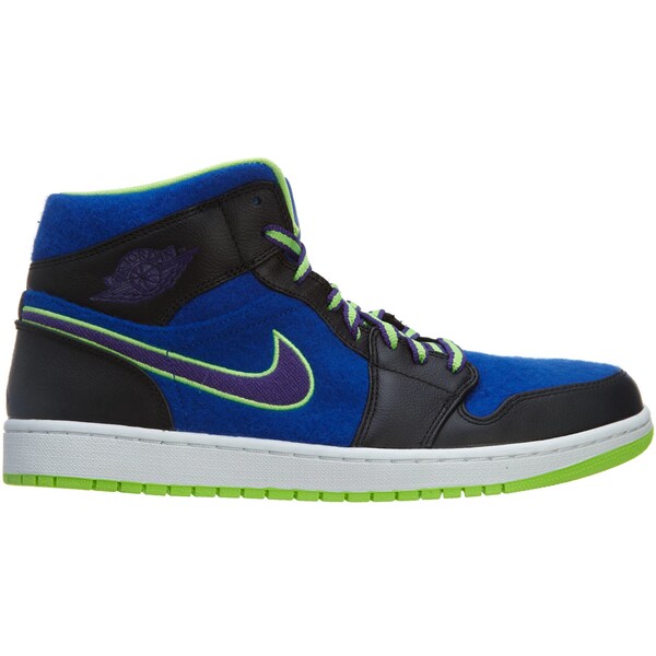Jordan ジョーダン メンズ スニーカー  【Jordan 1 Mid Bel Air】  大きさ US_8.5(26.5糎) Black/Crt Prpl-Gm Ryl-Flsh Lm