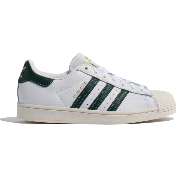 adidas アディダス メンズ スニーカー  【adidas Superstar Footwear White College Green】  大きさ US_8.5(26.5珊) Footwear White/College Green/Gold Foil