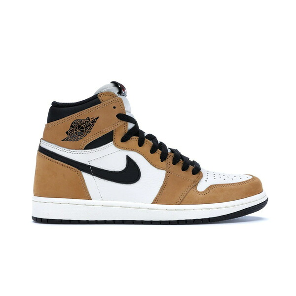 Jordan ジョーダン メンズ スニーカー  【Jordan 1 Retro High Rookie of the Year】  大きさ US_8(26.0珊) Golden Harvest/Black-Sail