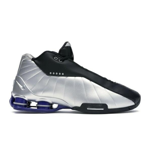 Nike ナイキ メンズ スニーカー  【Nike Shox BB4 Black Silver Lapis】  大きさ US_8.5(26.5珊) Black/Metallic Silver-Lapis