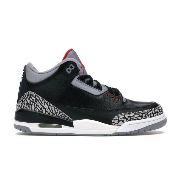 Jordan ジョーダン メンズ スニーカー  【Jordan 3 Retro Black Cement CDP (2008)】  大いさ US_9(27.0糎) Black/Cement Grey