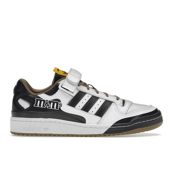 adidas アディダス メンズ スニーカー  【adidas Forum Low M\u0026M\u0027s White Brown】  大いさ US_M_13 Cloud White/Cardboard/Dark Brown