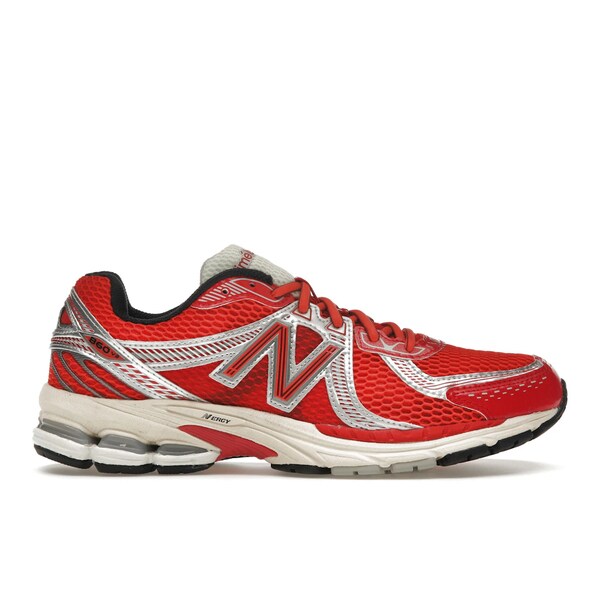 New Balance ニュー平衡にする メンズ スニーカー  【New Balance 860v2 Aim Leon Dore Red Grey】  大きさ US_10(28.0珊) Red/Grey