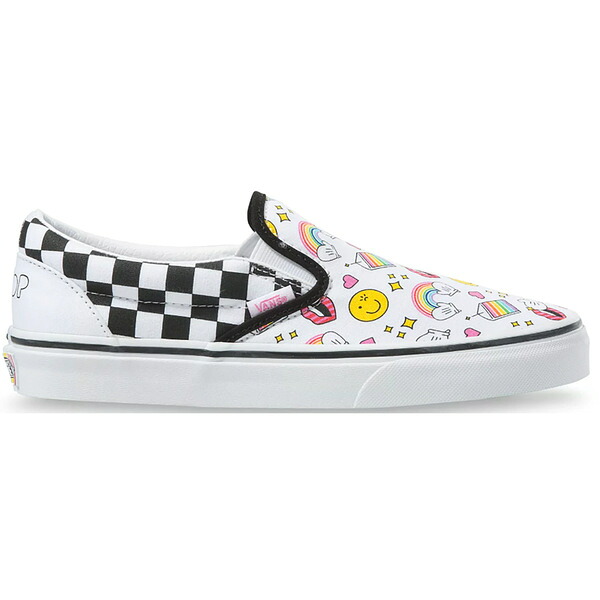 Vans バンズ メンズ スニーカー  【Vans Classic Slip-On Flour Shop】  大きさ US_5.5(23.5珊) Icons/Checkerboard