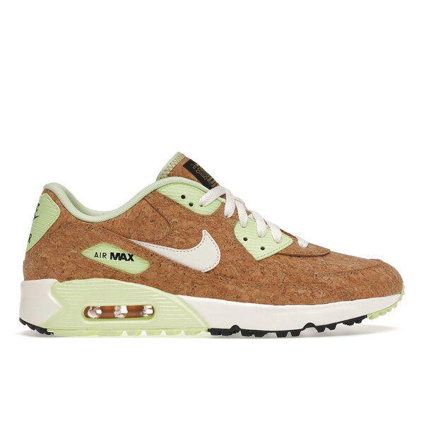 Nike ナイキ メンズ スニーカー  【Nike Air Max 90 Golf NRG Cork】  大いさ US_M_15 Beechtree/Barely Volt/Black/Sail