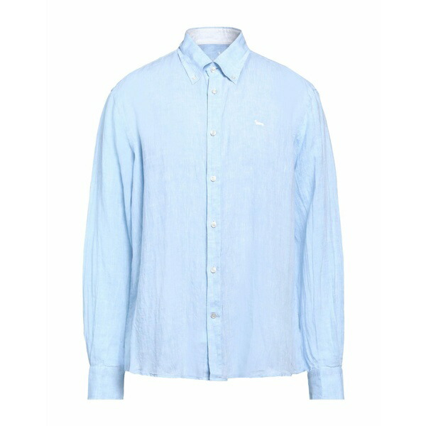 【送料無料】 ハーモント & ブレイン メンズ シャツ トップス Shirts Azure