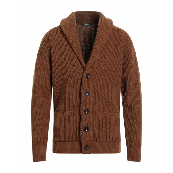 【送料無料】 プラス・サーティー・ナイン・マスク メンズ カーディガン アウター Cardigans Brown